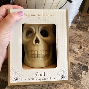 Ceramic Skull Wax Melt Warmer Electric Warmer Home Fragrance Halloween-Skull G8